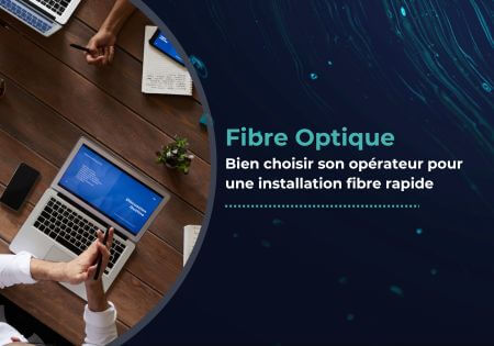 Installation fibre entreprise en 10 jours ouvrés selon conditions